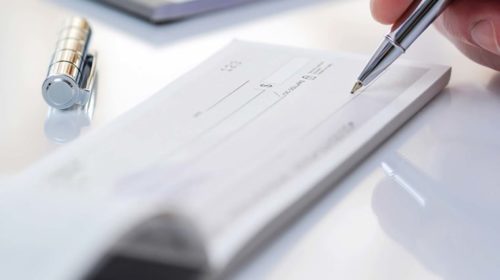 Things to consider before issuing a cheque