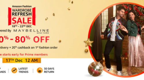 Amazon Fashion Wardrobe Refresh sale 2021 will be live soon Grab the best deals