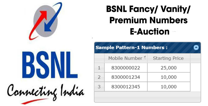 BSNL-Fancy-Numbers-E-Auction