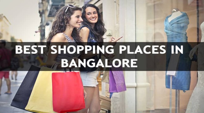 shopping in bangalore