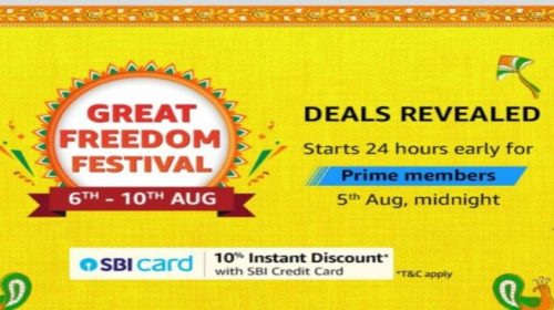 Amazon Great Freedom Festival Sale 2022 Top offers Exclusive discounts and deals