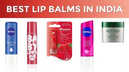Popular Lip Balm Brands available in India
