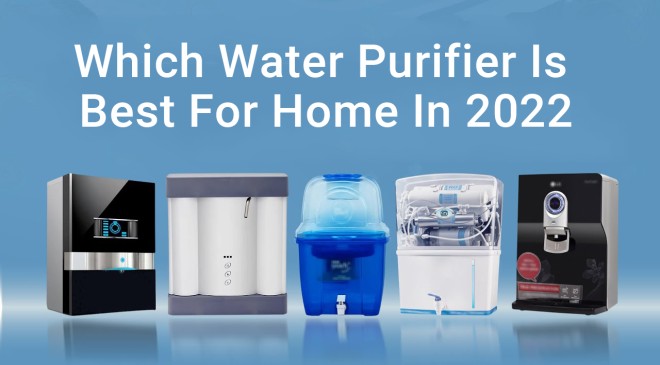 Popular Water purifiers available in India for Home Use