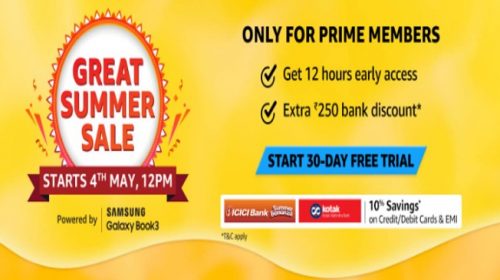 Check Out Top Offers for Amazon’s Great Summer Sale 2023, Commencing On May 4