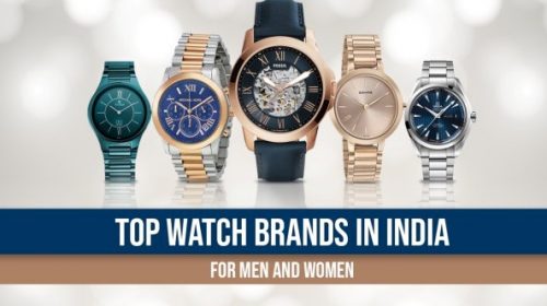 Popular watch brands available in India